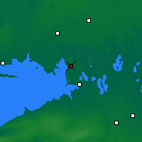 Nearby Forecast Locations - Armyansk - Harita