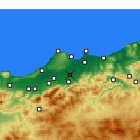 Nearby Forecast Locations - Sidi Moussa - Harita