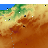 Nearby Forecast Locations - Sebdou - Harita