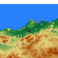 Nearby Forecast Locations - Boufarik - Harita