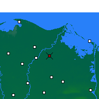 Nearby Forecast Locations - Dekernes - Harita