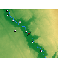 Nearby Forecast Locations - Badâri kültürü - Harita