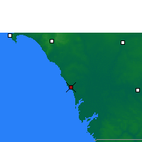 Nearby Forecast Locations - Joal-Fadiouth - Harita