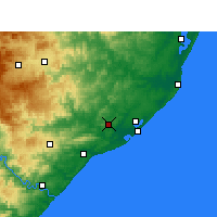 Nearby Forecast Locations - Empangeni - Harita