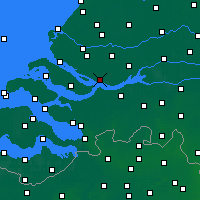 Nearby Forecast Locations - Cromstrijen - Harita