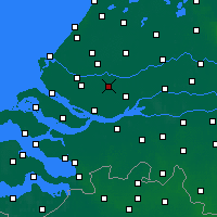 Nearby Forecast Locations - Barendrecht - Harita