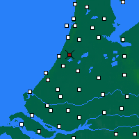 Nearby Forecast Locations - Lisse - Harita