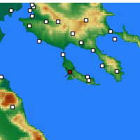 Nearby Forecast Locations - Kassandreia - Harita