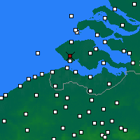 Nearby Forecast Locations - Middelburg - Harita
