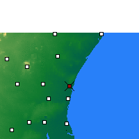 Nearby Forecast Locations - Puduçeri - Harita
