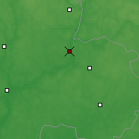 Nearby Forecast Locations - Krychaw - Harita