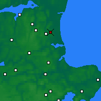 Nearby Forecast Locations - Bælum - Harita