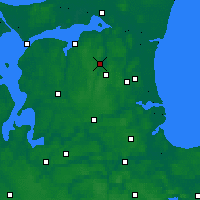 Nearby Forecast Locations - Støvring - Harita