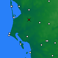 Nearby Forecast Locations - Ølgod - Harita