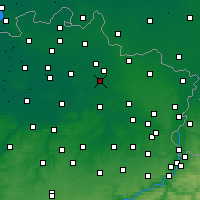 Nearby Forecast Locations - Meerhout - Harita
