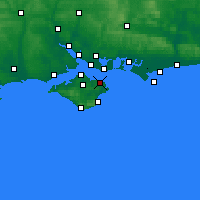 Nearby Forecast Locations - Ryde - Harita