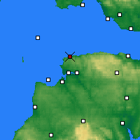 Nearby Forecast Locations - Ilfracombe - Harita