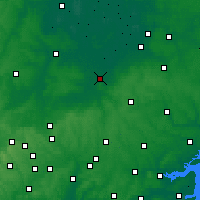 Nearby Forecast Locations - Cambridge - Harita