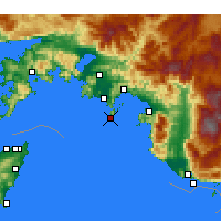 Nearby Forecast Locations - Fethiye - Harita