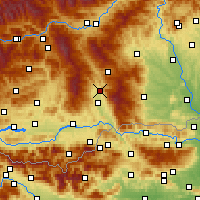 Nearby Forecast Locations - Wolfsberg - Harita