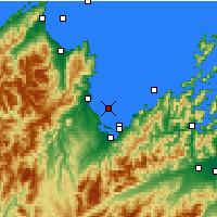 Nearby Forecast Locations - Tasman Bay - Harita