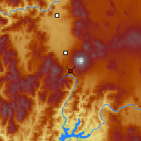 Nearby Forecast Locations - Mount Shasta - Harita