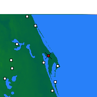 Nearby Forecast Locations - C. Canaveral - Harita