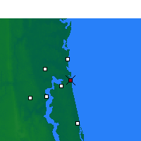 Nearby Forecast Locations - Naval Station Mayport - Harita