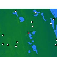 Nearby Forecast Locations - Kissimmee - Harita