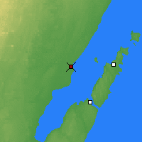 Nearby Forecast Locations - Menominee - Harita