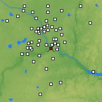 Nearby Forecast Locations - St Paul South - Harita