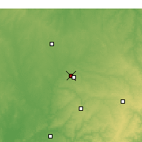 Nearby Forecast Locations - Joplin - Harita