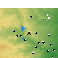 Nearby Forecast Locations - Burnet - Harita