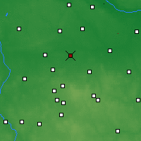 Nearby Forecast Locations - Piątek - Harita