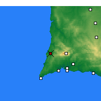 Nearby Forecast Locations - Aljezur - Harita