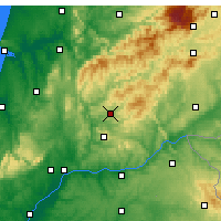 Nearby Forecast Locations - Sertã - Harita