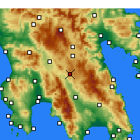 Nearby Forecast Locations - Kollines - Harita