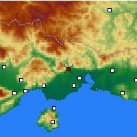 Nearby Forecast Locations - İskeçe - Harita