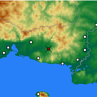 Nearby Forecast Locations - Şapçı - Harita