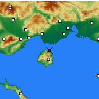 Nearby Forecast Locations - Taşoz - Harita
