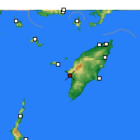 Nearby Forecast Locations - Monolithos - Harita