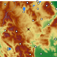 Nearby Forecast Locations - Grebene - Harita