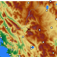 Nearby Forecast Locations - Koniçe - Harita