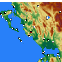 Nearby Forecast Locations - Margılıç - Harita