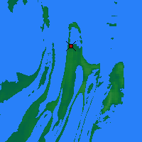 Nearby Forecast Locations - Sanikiluaq - Harita
