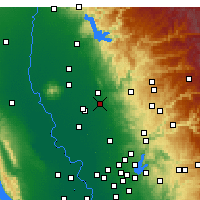 Nearby Forecast Locations - Marysville AF - Harita