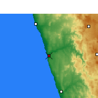 Nearby Forecast Locations - Kleinzee - Harita