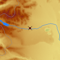 Nearby Forecast Locations - Alto Río Senguer - Harita