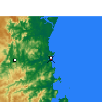 Nearby Forecast Locations - Itajaí - Harita