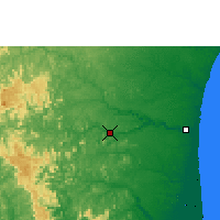 Nearby Forecast Locations - Nova Venécia - Harita